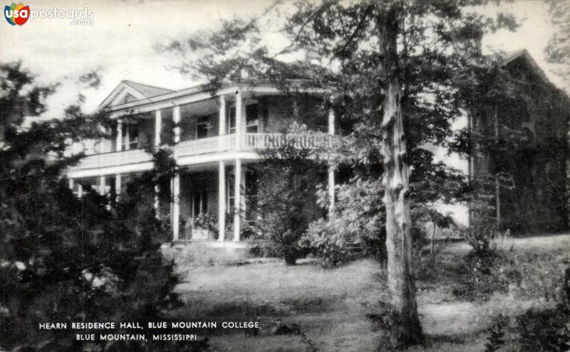 Pictures of Blue Mountain, Mississippi: Hearn Residence Hall, Blue Mountain College