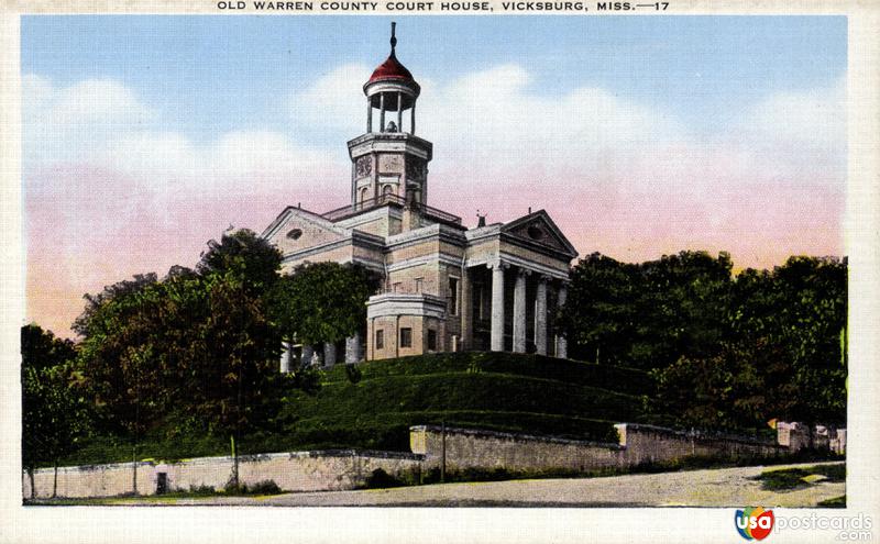 Pictures of Vicksburg, Mississippi: Old Warren County Court House