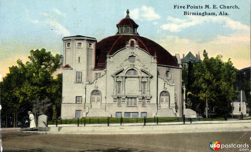 Pictures of Birmingham, Alabama: Five Points M. E. Church