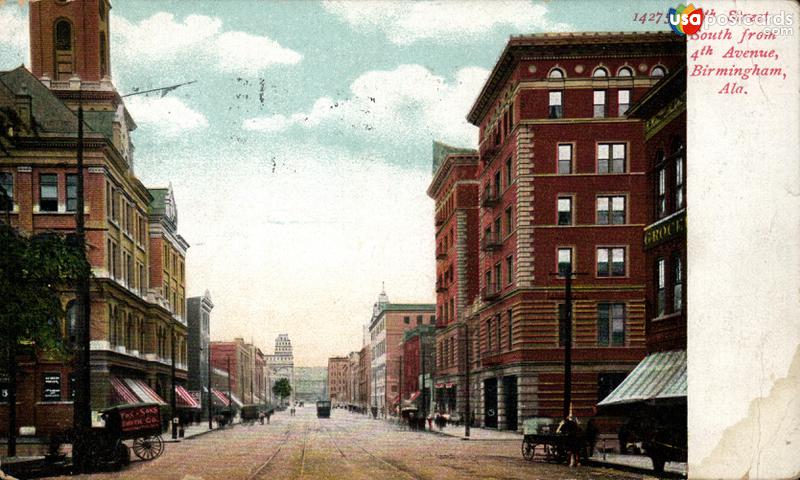 Pictures of Birmingham, Alabama: 19th Street South from 4th Avenue