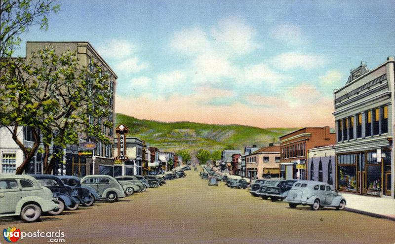 Pictures of Raton, New Mexico: Street Scene