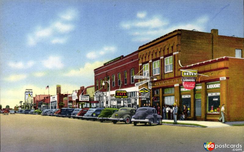 Pictures of Lordsburg, New Mexico: Business District