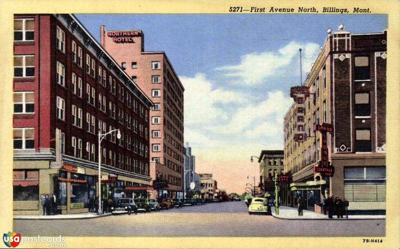 Pictures of Billings, Montana: First Avenue North