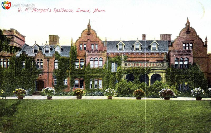 Pictures of Lenox, Massachusetts: G. H. Morgan´s Residence