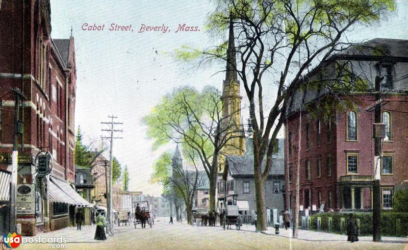 Pictures of Beverly, Massachusetts: Cabot Street