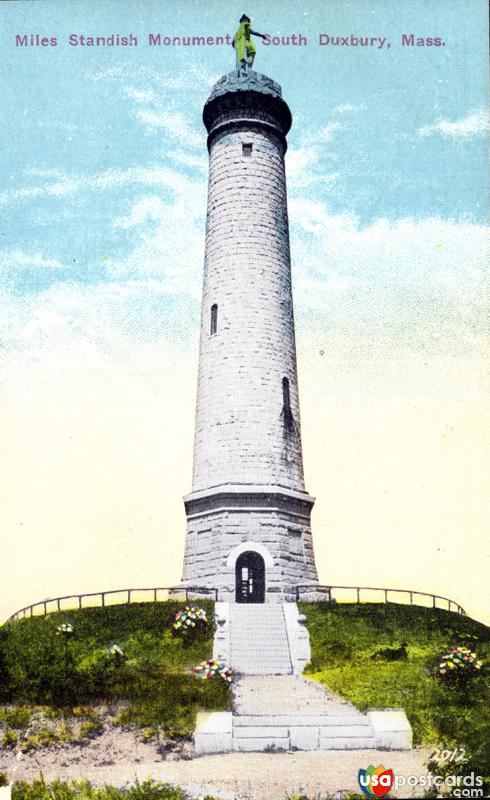 Pictures of South Duxbury, Massachusetts: Miles Standish Monument