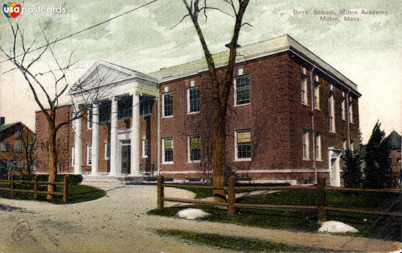 Pictures of Milton, Massachusetts: Boys´ School, Milton Academy
