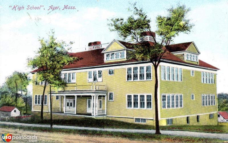 Pictures of Ayer, Massachusetts: High School