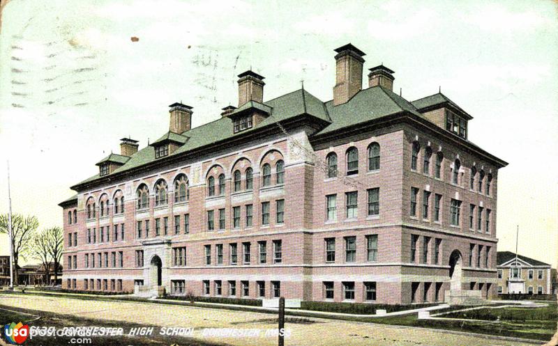 Pictures of Dorchester, Massachusetts: Dorchester High School