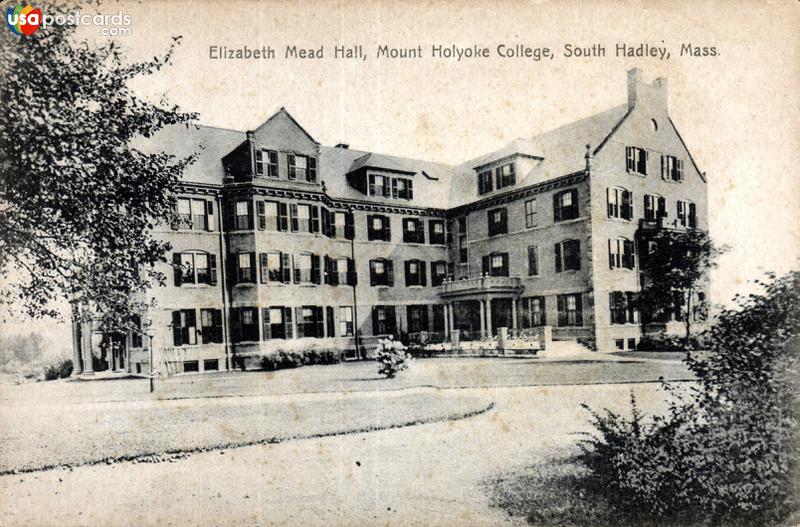 Pictures of South Hadley, Massachusetts: Elizabeth Mead Hall, Mount Holyoke College