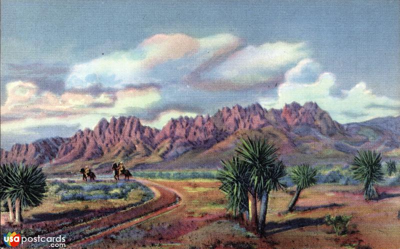Pictures of Las Cruces, New Mexico: Sangre de Cristo Mountains