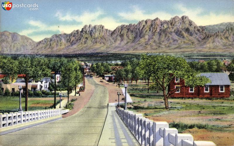 Pictures of Las Cruces, New Mexico: Sangre de Cristo Mountains