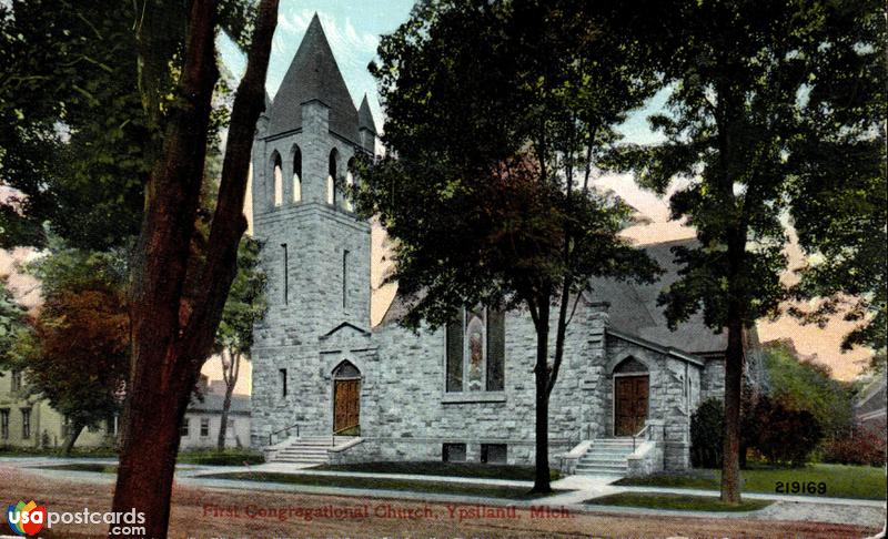 Pictures of Ypsilanti, Michigan: First Congregational Church
