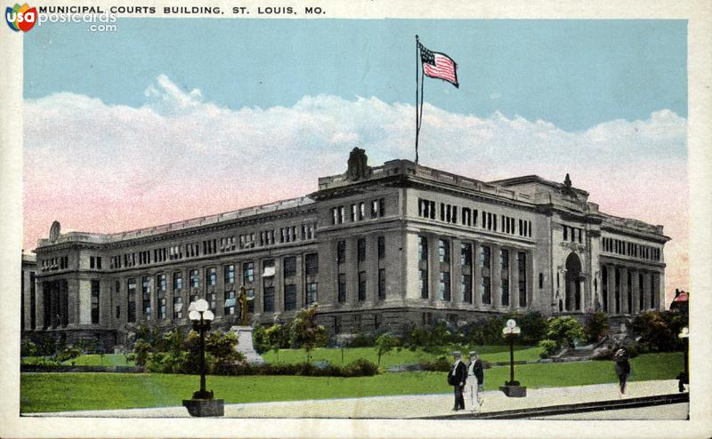 Pictures of St. Louis, Missouri: Municipal Courts Building