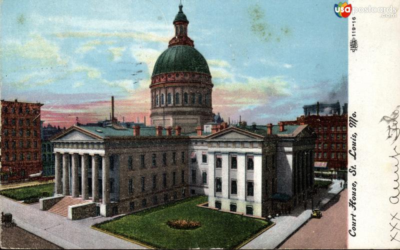 Pictures of St. Louis, Missouri: Court House