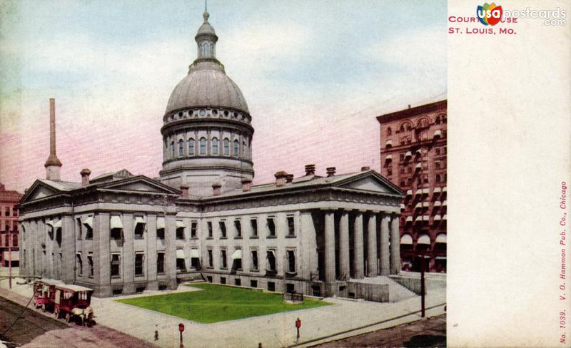 Pictures of St. Louis, Missouri: Court House