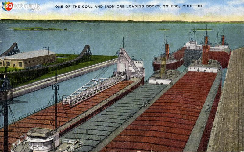 Pictures of Toledo, Ohio: One of the Coal and Iron Ore Loading Docks