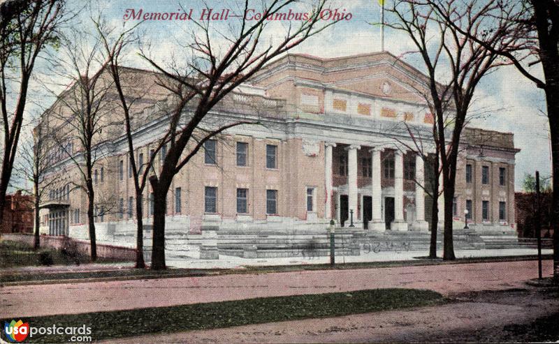 Pictures of Columbus, Ohio: Memorial Hall