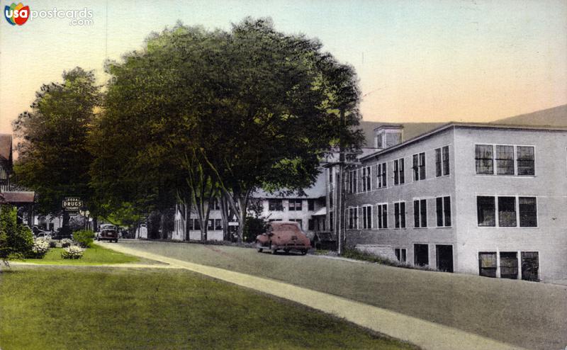 Pictures of Bridgewater, Vermont: Street Scene