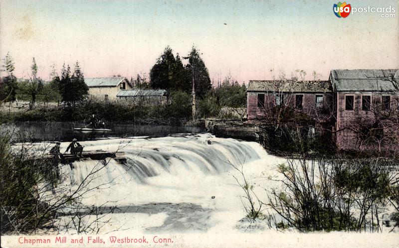 Pictures of Westbrook, Connecticut: Chapman Mill and Falls