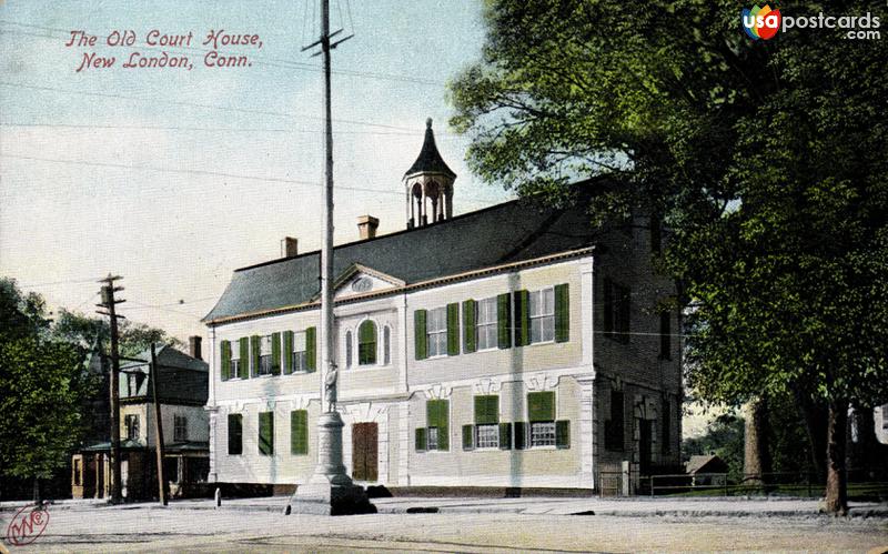 Pictures of New London, Connecticut: The Old Court House