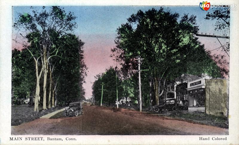 Pictures of Bantam, Connecticut: Main Street