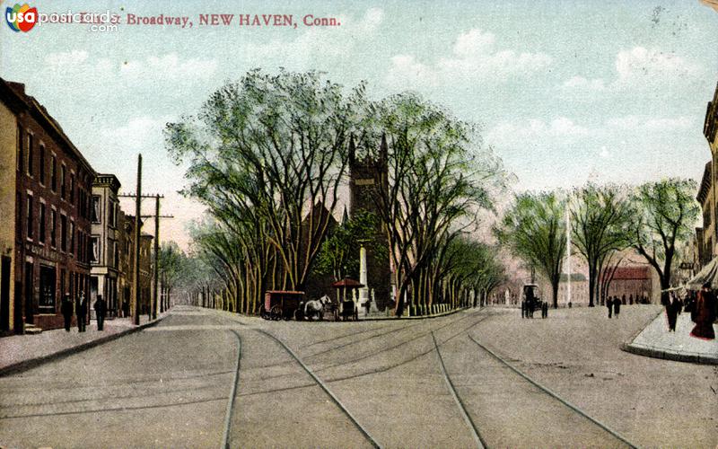 Pictures of New Haven, Connecticut: Junction Elm and Broadway