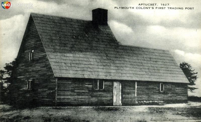 Pictures of Plymouth, Massachusetts: Aptucxet, 1627, Plymouth Colony´s First Trading Post