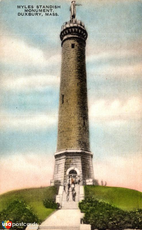 Pictures of Duxbury, Massachusetts: Myles Standish Monument
