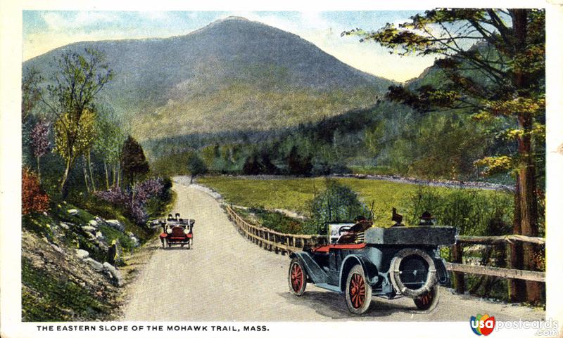 Pictures of Mohawk Trail, Massachusetts: The Eastern slope of the Mohawk Trail