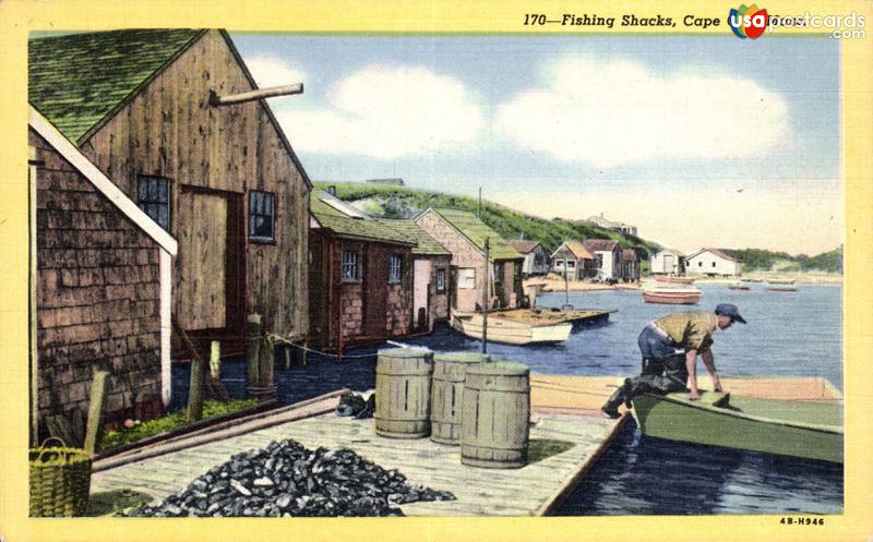 Pictures of Cape Cod, Massachusetts: Fishing Shacks