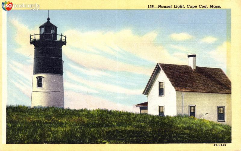 Pictures of Cape Cod, Massachusetts: Nauset Light