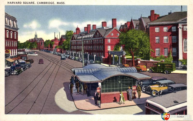 Pictures of Cambridge, Massachusetts: Harvard Square