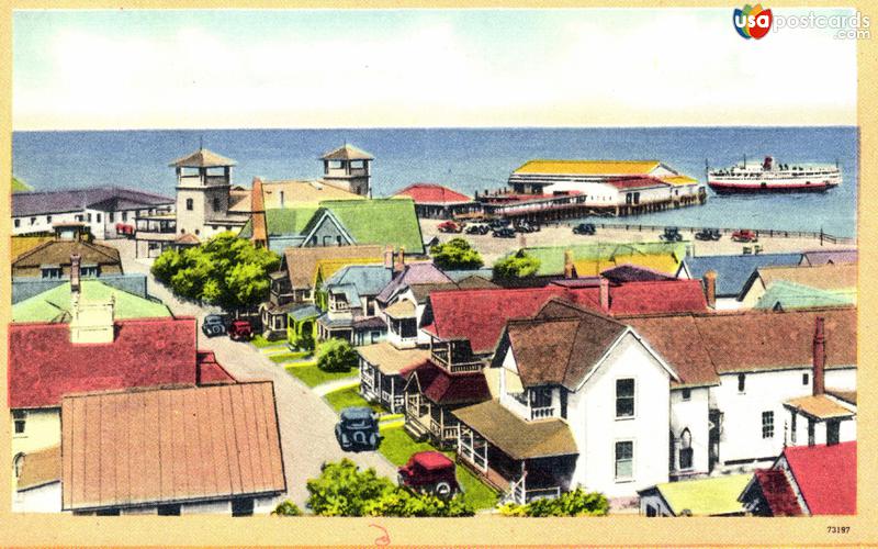 Pictures of Oak Bluffs, Massachusetts: Panoramic view