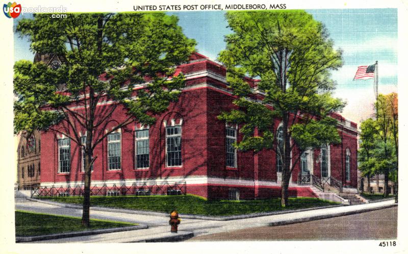 Pictures of Middleboro, Massachusetts: United States Post Office