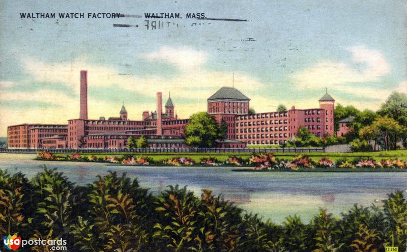 Pictures of Waltham, Massachusetts: Waltham Watch Facotry