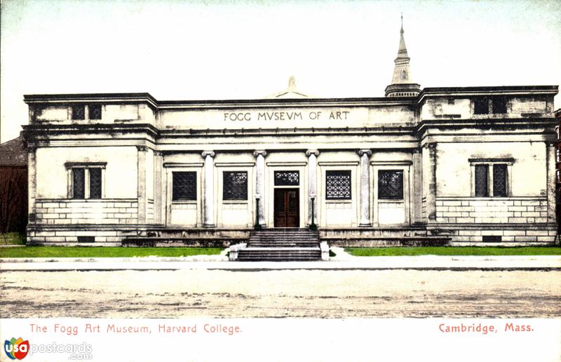 Pictures of Cambridge, Massachusetts: The Fogg Art Museum