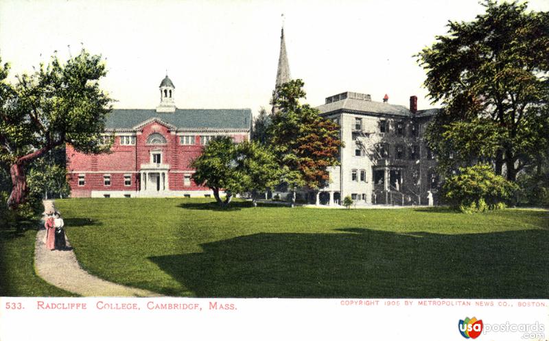 Pictures of Cambridge, Massachusetts: Radcliffe College