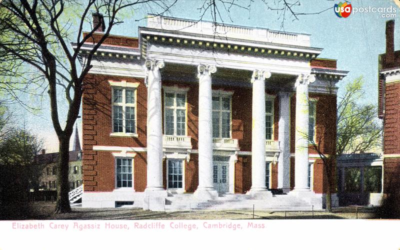 Pictures of Cambridge, Massachusetts: Elizabeth Carey Agassiz House, Radcliffe College
