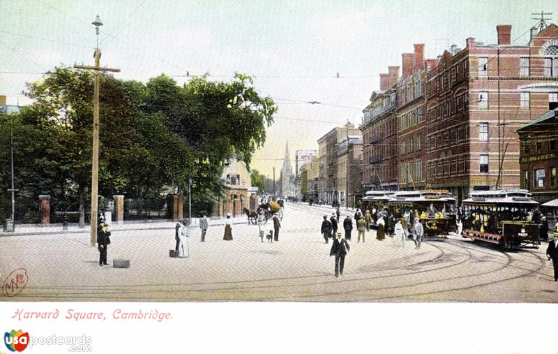 Pictures of Cambridge, Massachusetts: Harvard Square