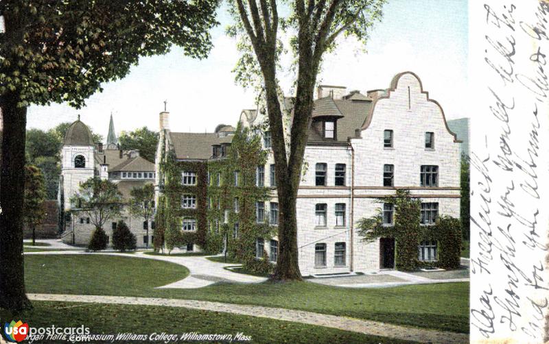 Pictures of Williamstown, Massachusetts: Morgan Hall and Gymnasium, Williams College