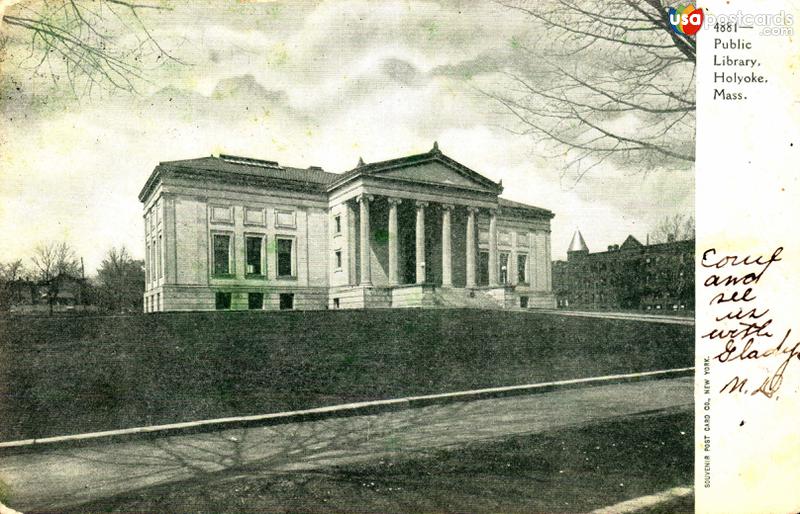 Pictures of Holyoke, Massachusetts: Public Library