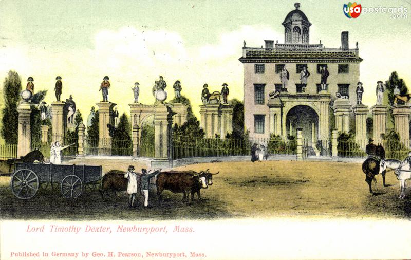 Pictures of Newburyport, Massachusetts: Lord Timothy Dexter