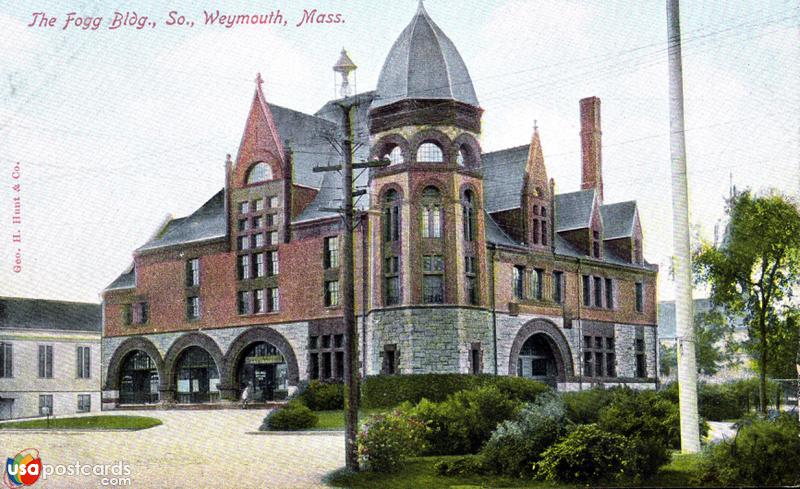 Pictures of Weymouth, Massachusetts: The Fogg Building