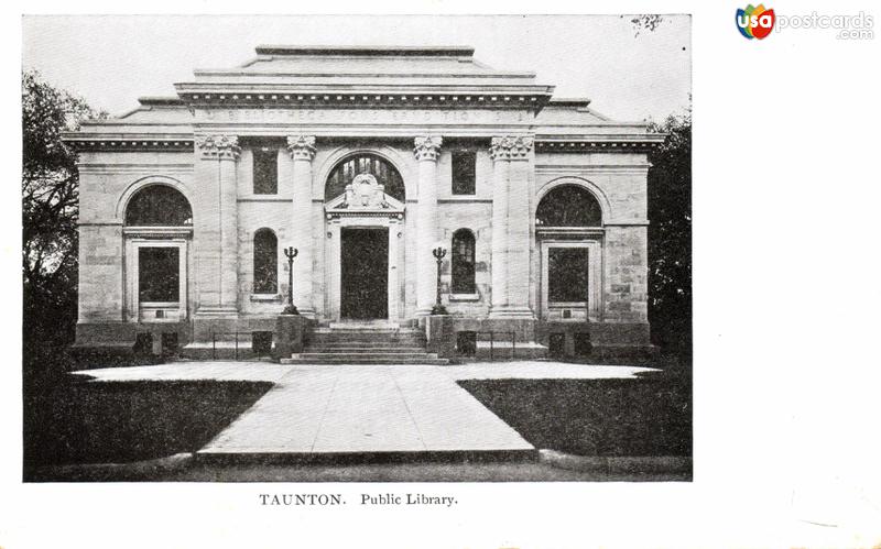 Pictures of Taunton, Massachusetts: Public Library