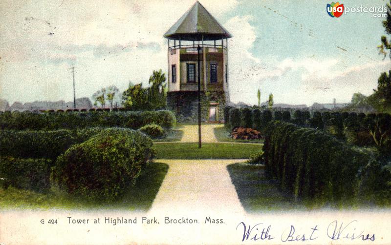 Pictures of Brockton, Massachusetts: Tower at Highland Park