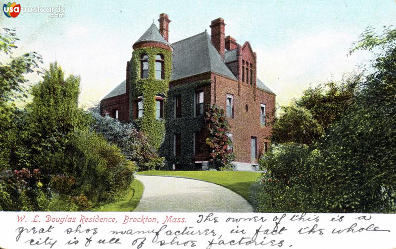Pictures of Brockton, Massachusetts: W. L. Douglas Residence