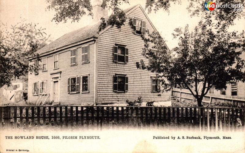 Pictures of Plymouth, Massachusetts: The Howland House, 1666, Pilgrim House