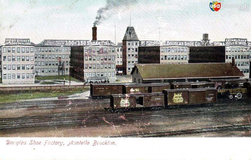 Pictures of Brockton, Massachusetts: Douglas Shoe Factory