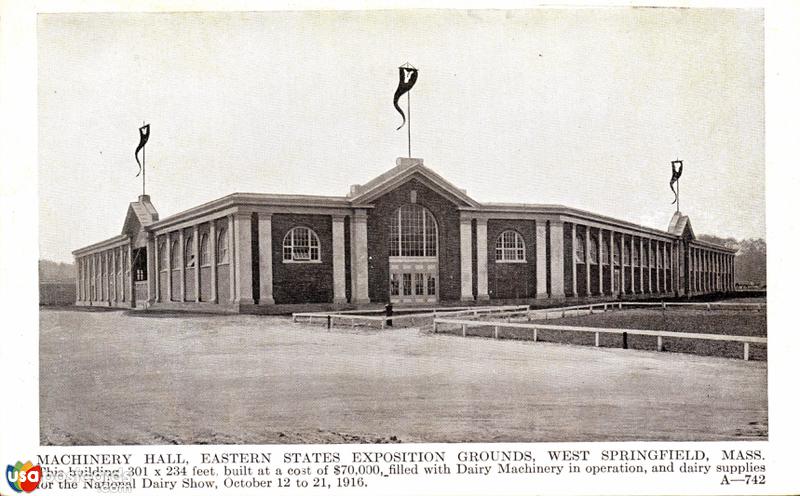 Pictures of Springfield, Massachusetts: Machinery Hall, Eastern States Exposition Grounds